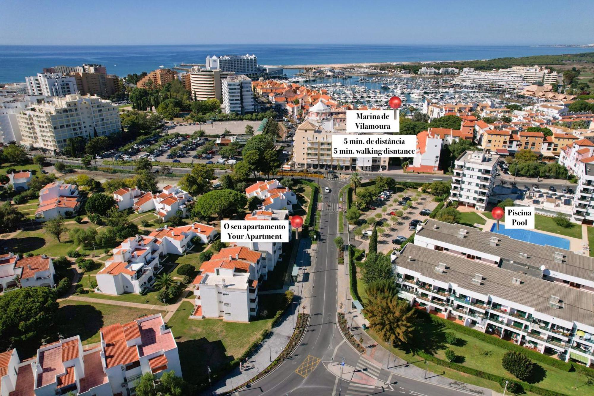 Centralgarve - Amazing Apt In The Heart Of Vilamoura Exterior foto